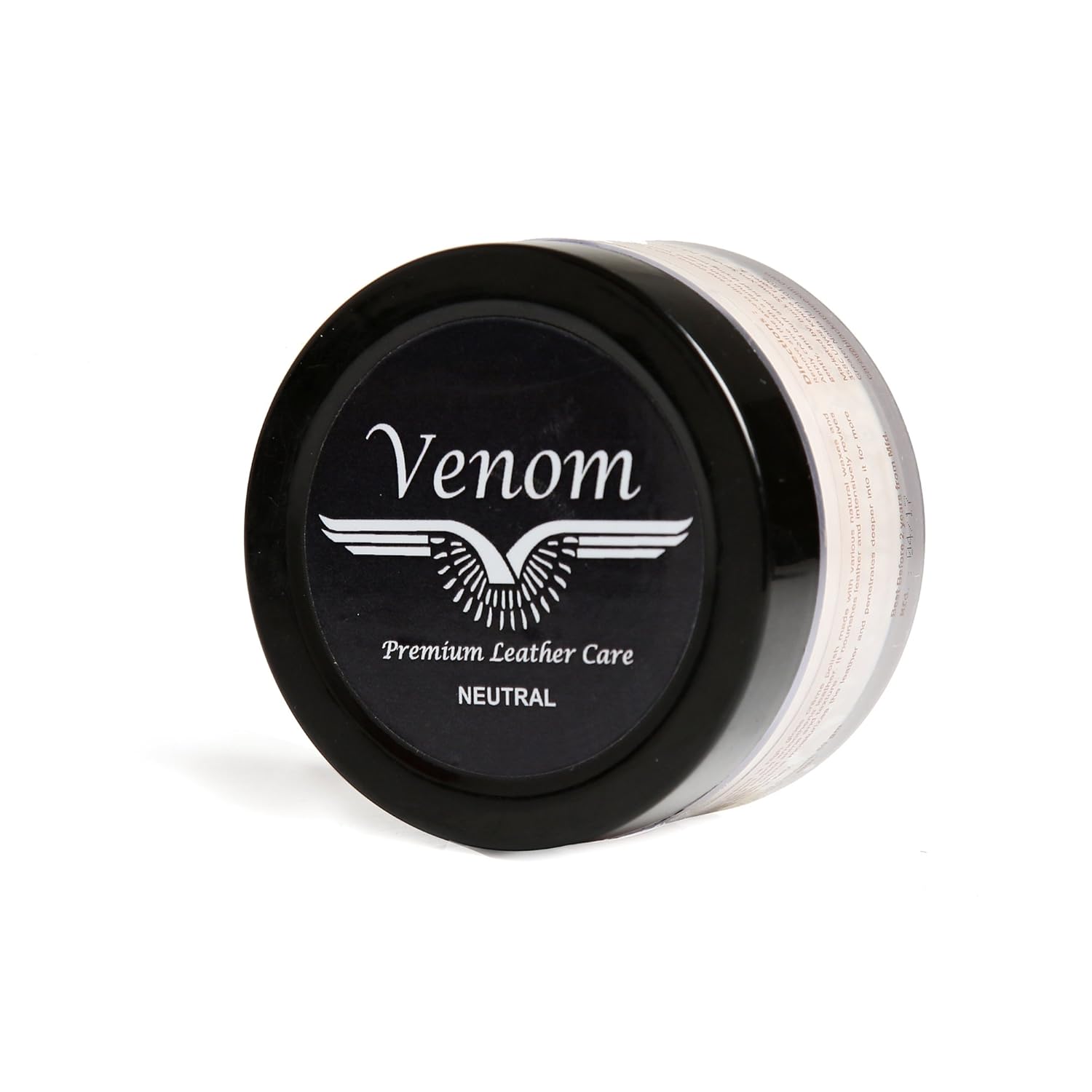 Venom High Gloss Leather Shoe Cream Smooth Shoes Cream Polish Long-Lasting Boot Shine Loafers Leather Boot, Purse, Belt, Handbag, Jacket Nourishing Natural Wax All Muti -Colours