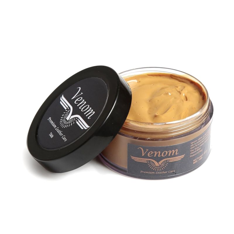 High Gloss Leather Shoe Cream Polish – Tan Colour for Shoes, Boots, Loafers, Belts, Handbags & Leather Accessories - image 1 of 1