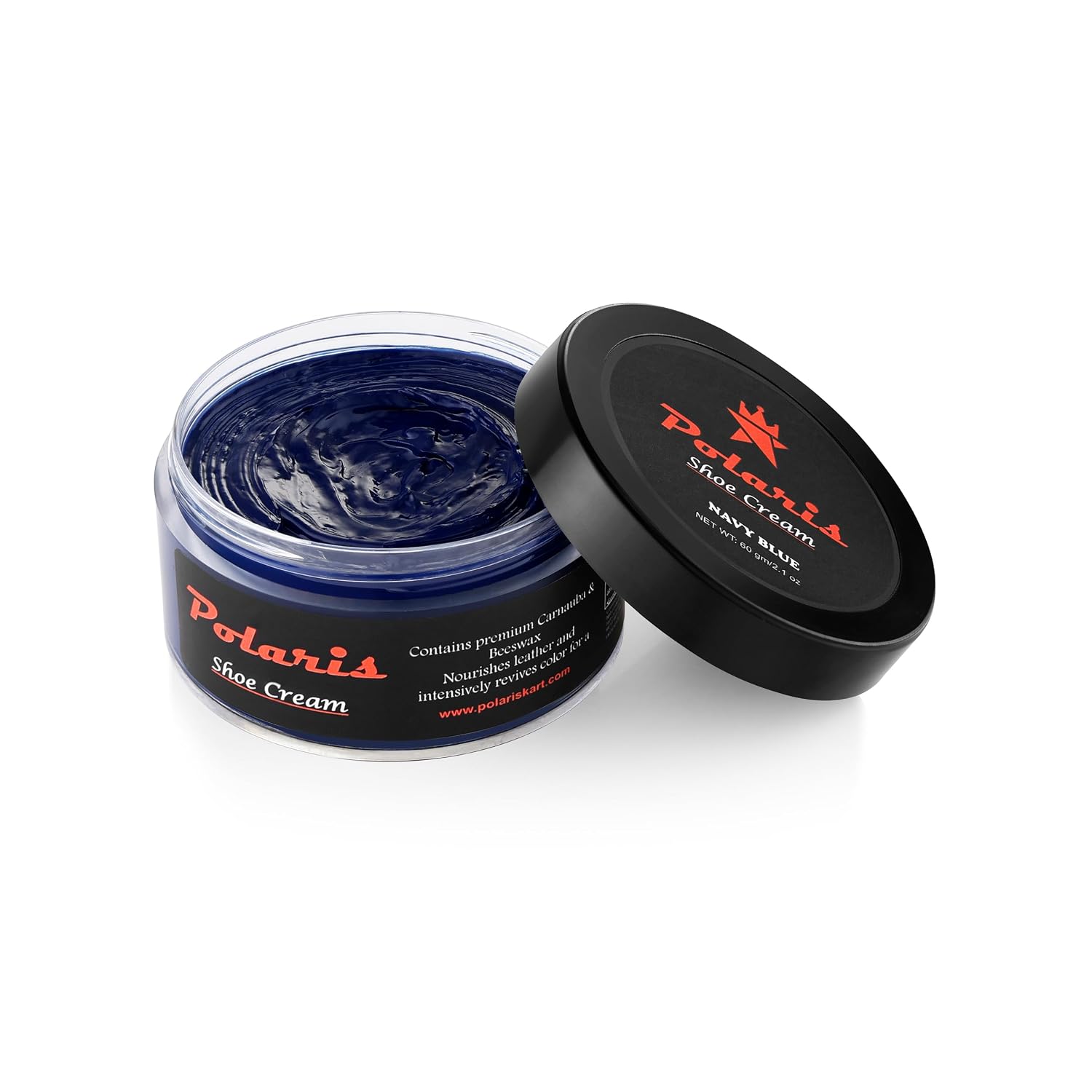 Shoe Cream 60gm | Premium Leather Shoe Polish & Shoe Shine Cream | Long Lasting Leather Conditioner Shoes & Shoe Color Restorer for Formal Shoes, Boots, Bags & Belts