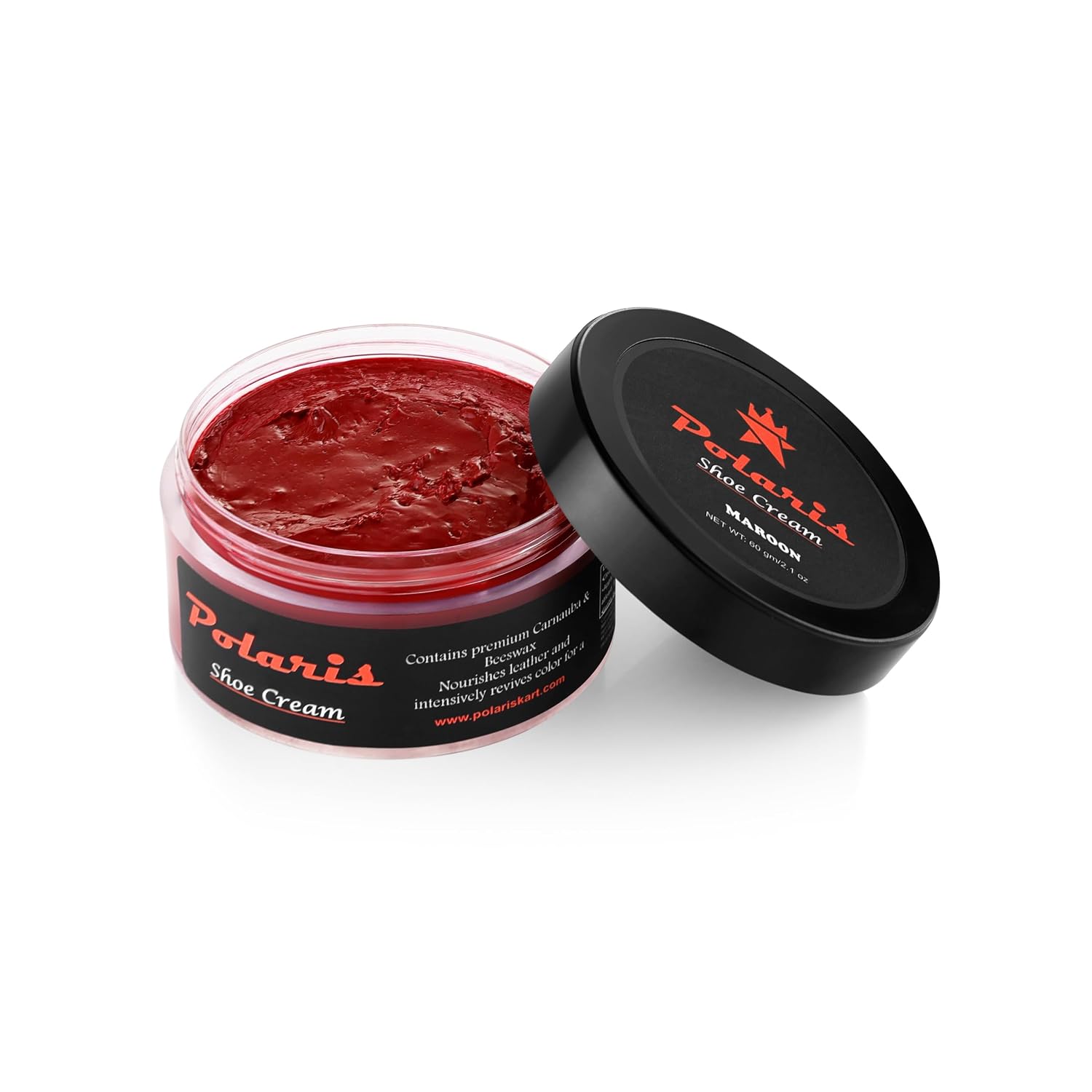 Shoe Cream 60gm | Premium Leather Shoe Polish & Shoe Shine Cream | Long Lasting Leather Conditioner Shoes & Shoe Color Restorer for Formal Shoes, Boots, Bags & Belts