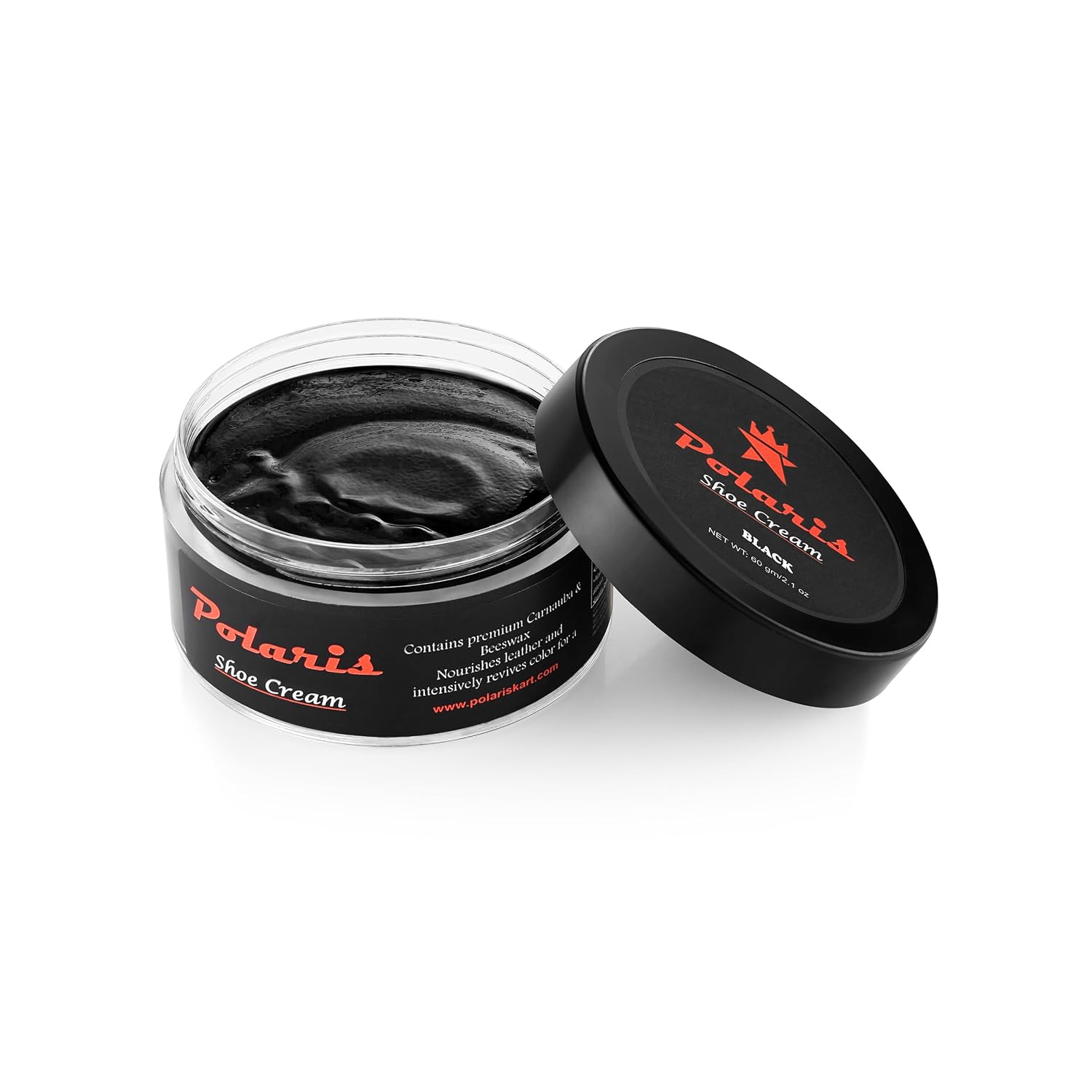 Shoe Cream 60gm | Premium Leather Shoe Polish & Shoe Shine Cream | Long Lasting Leather Conditioner Shoes & Shoe Color Restorer for Formal Shoes, Boots, Bags & Belts
