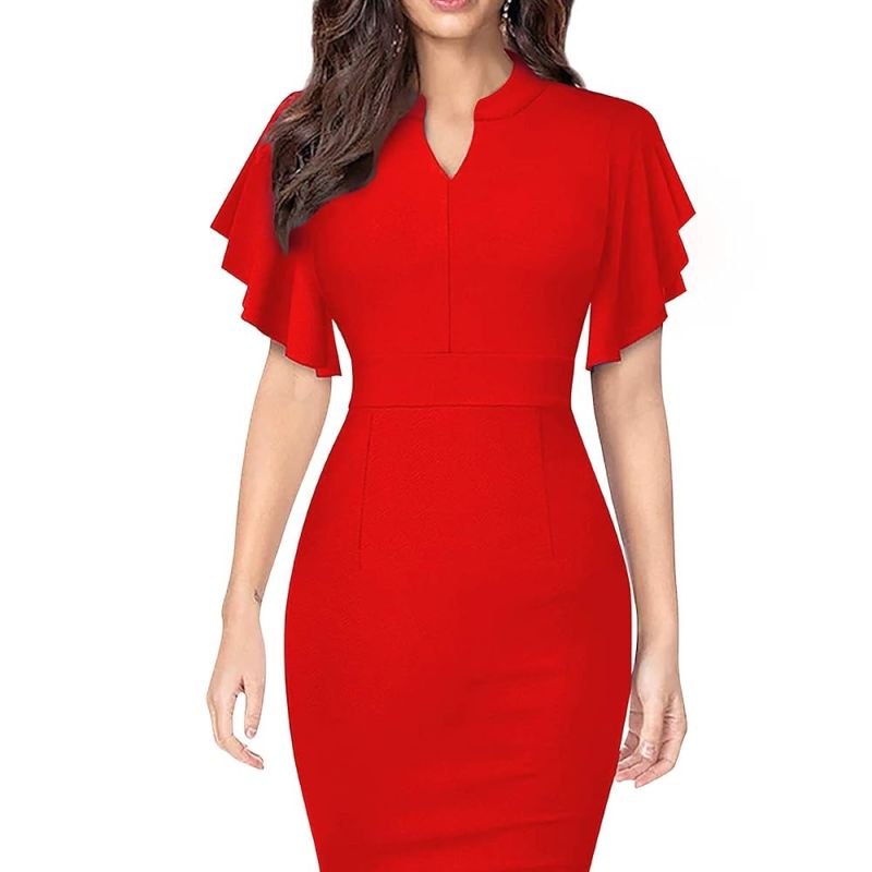 Women's Bodycon Knee length dress - image 1 of 1