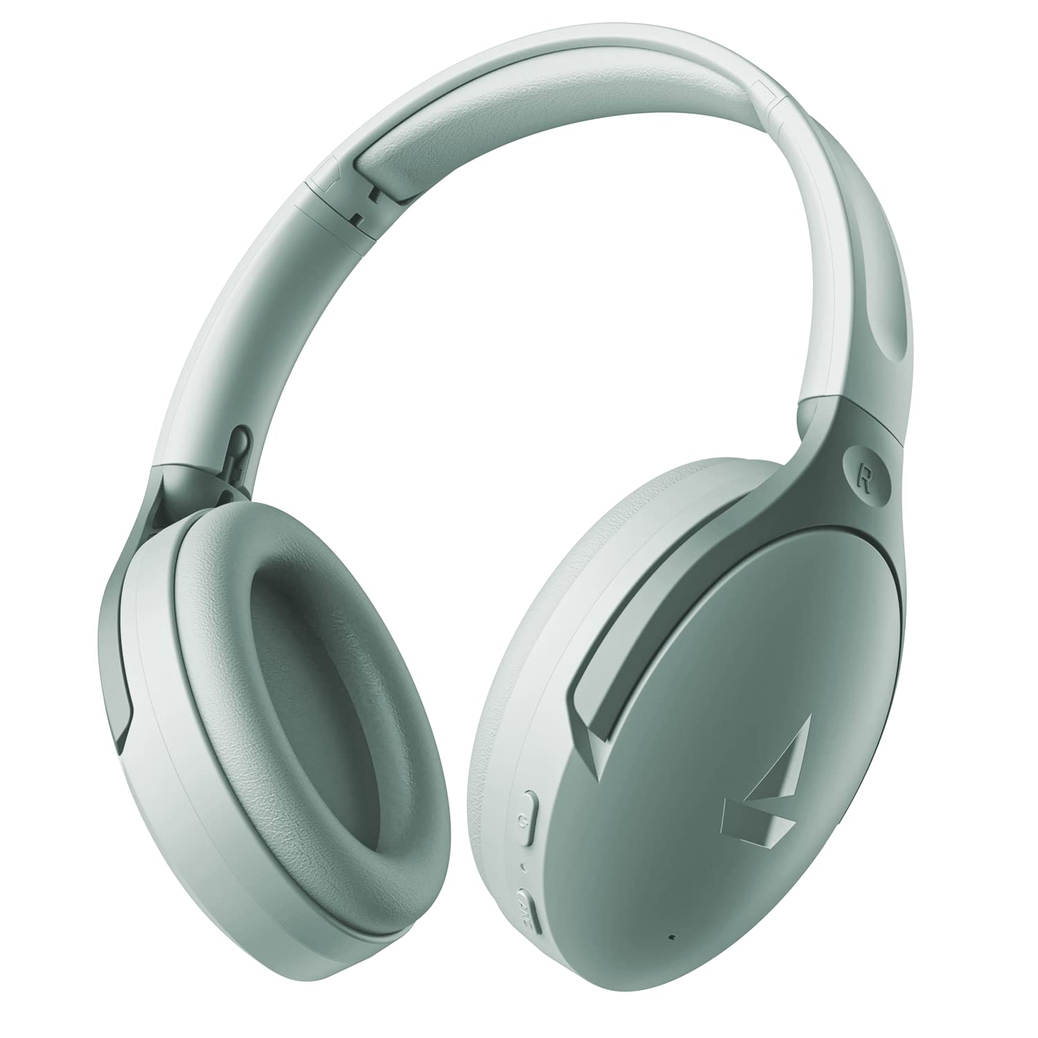 Rockerz 551ANC, 100HRS Battery, Hybrid ANC(~35dB), Fast Charge, Ambient Sound Mode & Dual EQ Modes, ENx Tech, Bluetooth Headphones, Wireless Headphone with Mic (Sage Green)