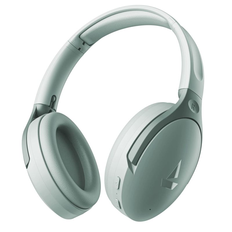 Rockerz 551ANC, 100HRS Battery, Hybrid ANC(~35dB), Fast Charge, Ambient Sound Mode & Dual EQ Modes, ENx Tech, Bluetooth Headphones, Wireless Headphone with Mic (Sage Green) - image 1 of 1
