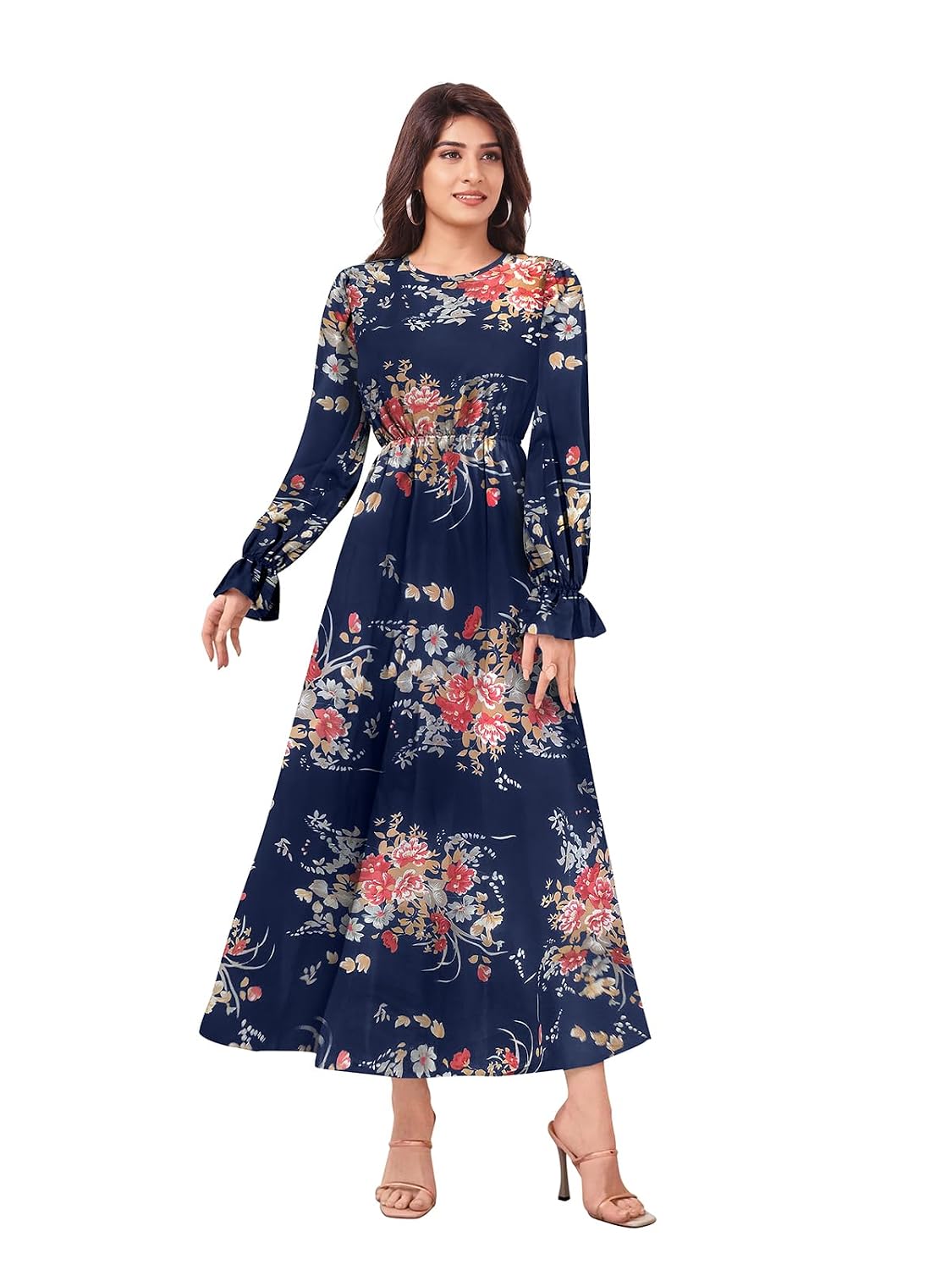 Women's A-LINE Maxi Gown Dress