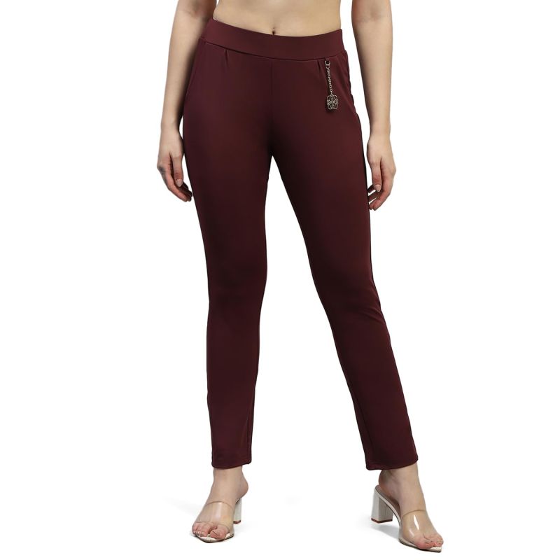 Womens Solid Regular Fit Jegging (224065478) - image 1 of 1