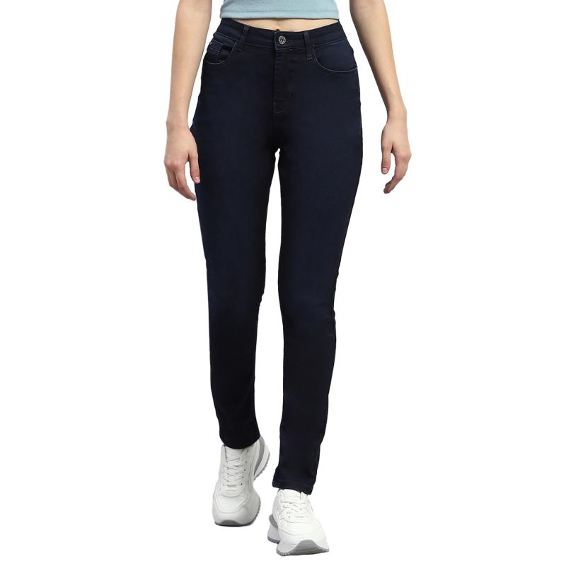 Womens Solid Slim Fit Denim (2240811225DN) - image 1 of 1