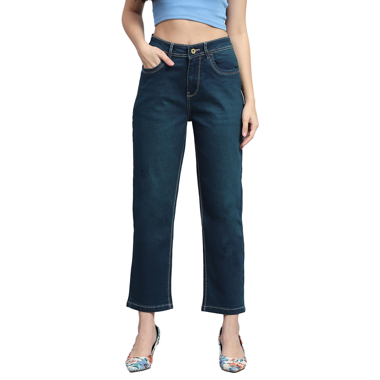 Womens Solid Denim (2240811235DN) - image 1 of 1