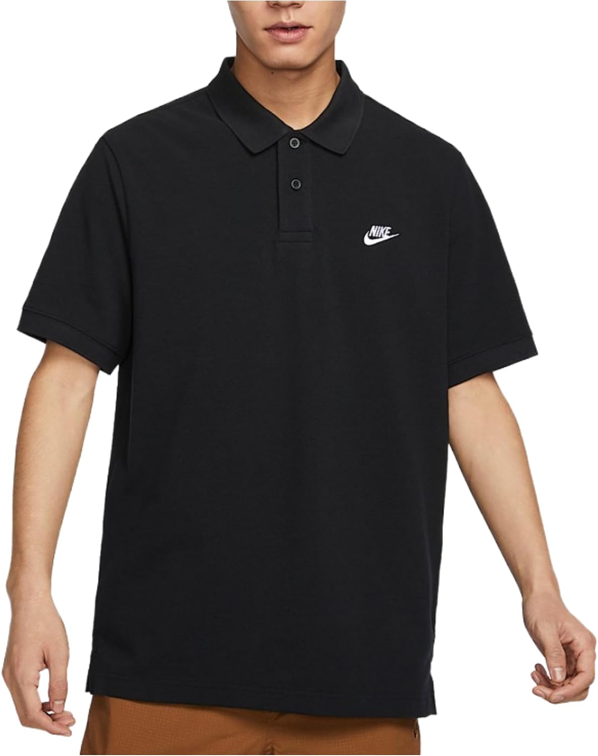 Men's Polyester Solid Regular Fit T-Shirt - image 1 of 1