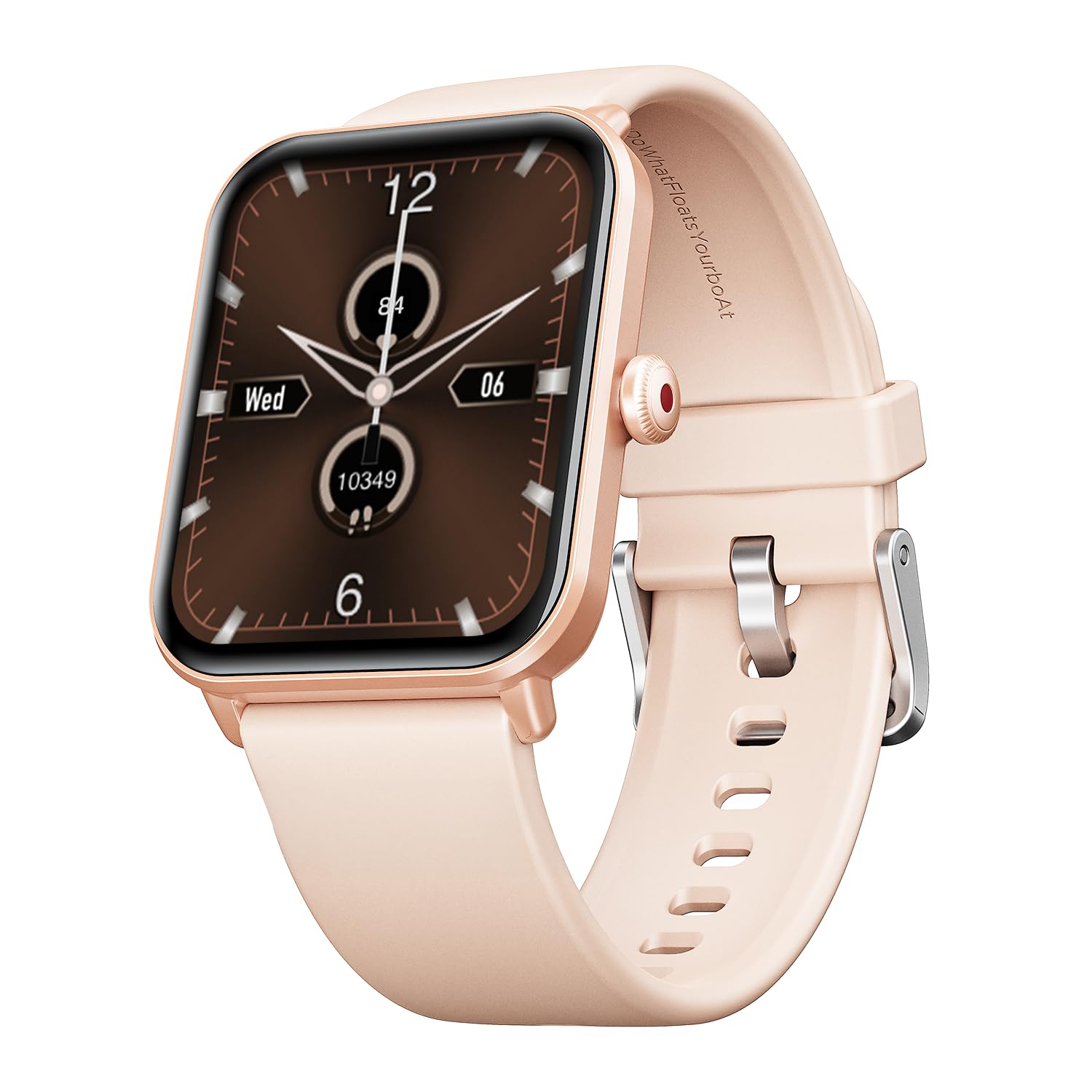 Wave Call 2 with 1.83” HD Display, Advanced BT Calling, Functional Crown, Cloud & Custom Watch Faces, Multiple Sports Modes, IP67, HR, Sleep & SPO₂ Monitor Smart Watch(Orchid Blush)