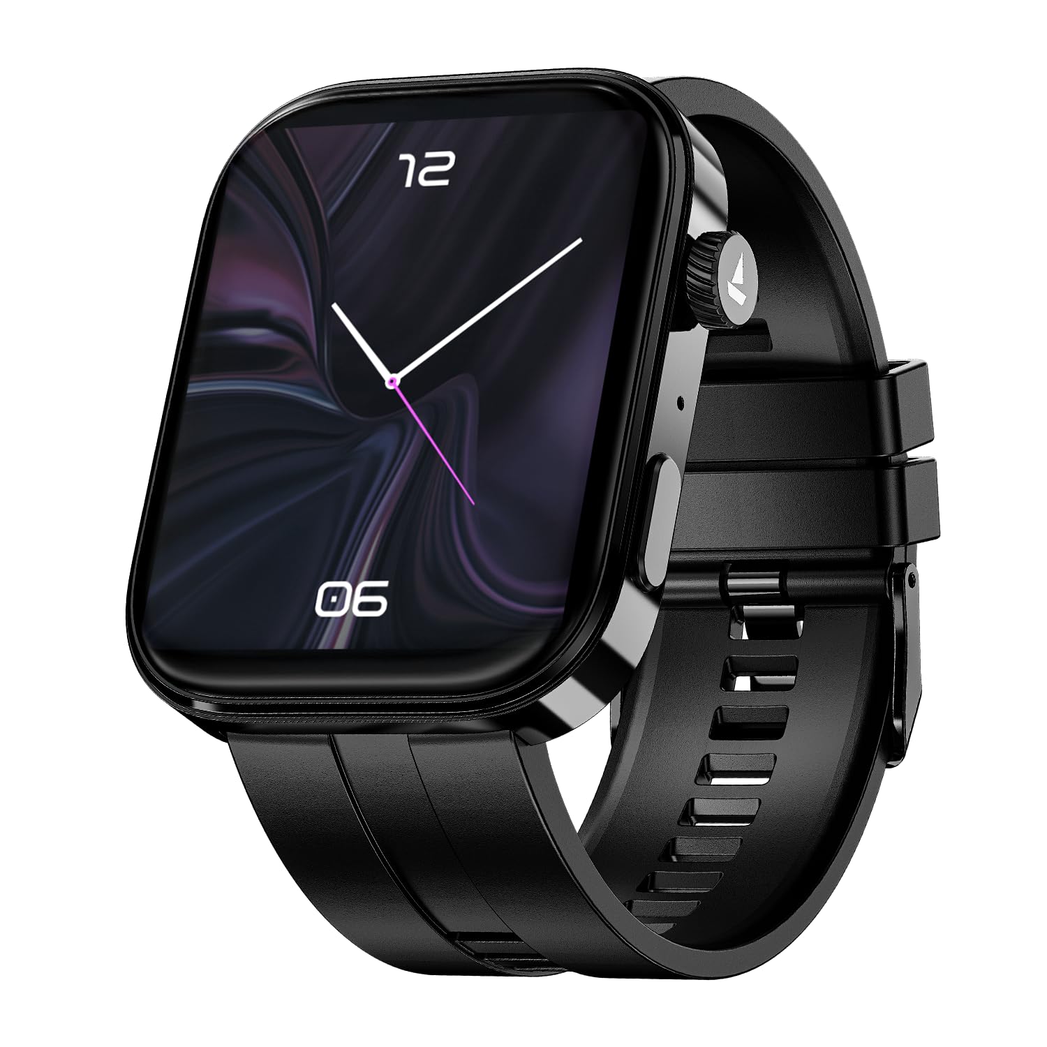 Chrome Endeavour, Premium Metal Body, 1.96”(4.97cm) AMOLED Display,AI Coach Health Insights,Advanced S1 Processor,HRV,VO2 Max,Auto Watchface Refresh, Smart Watch for Men & Women (Active Black)