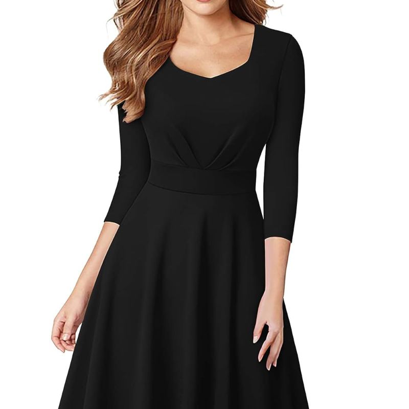 Women's A-Line Knee Length Dress - image 1 of 1