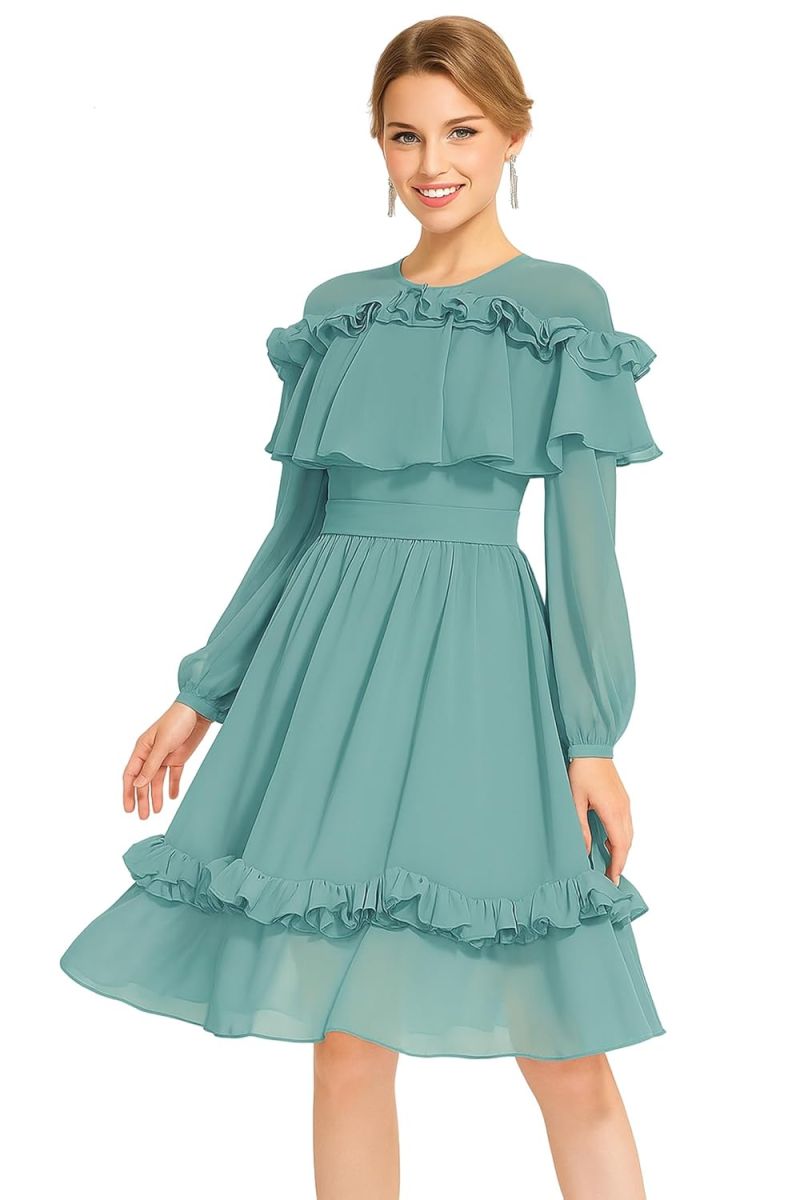 Women's A-Line Georgette Coketail Dress - image 1 of 1