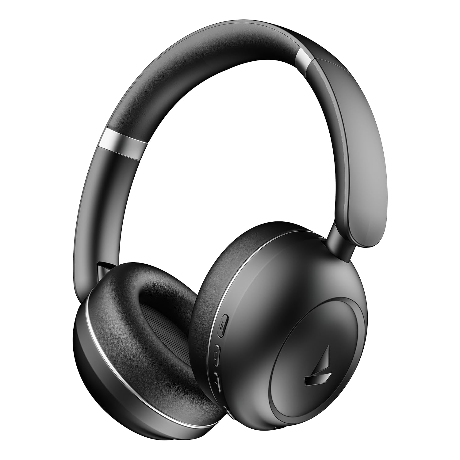 Rockerz Prime 415, 360 Spatial Audio, 120H Battery, 40mm Drivers, AI-ENx Tech, Beast Mode, ASAP Charge & App Support, Bluetooth Headphones, Wireless Headphone with Mic (Black Sabre)
