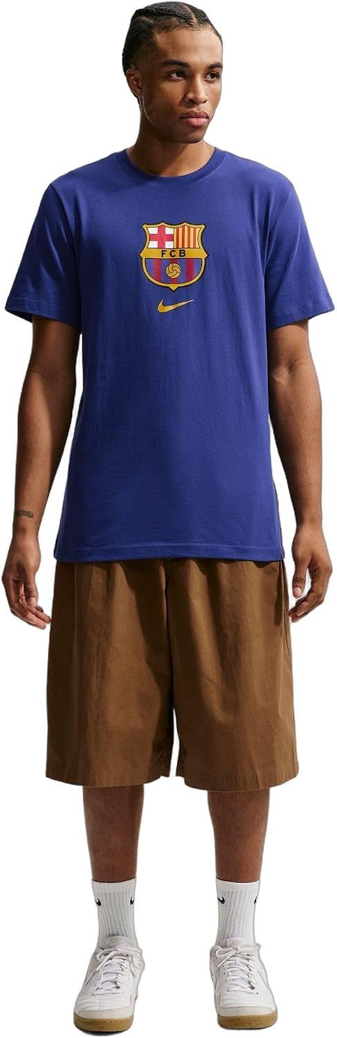 Mens FCB Crest Tee Soccer T Shirt - image 1 of 1