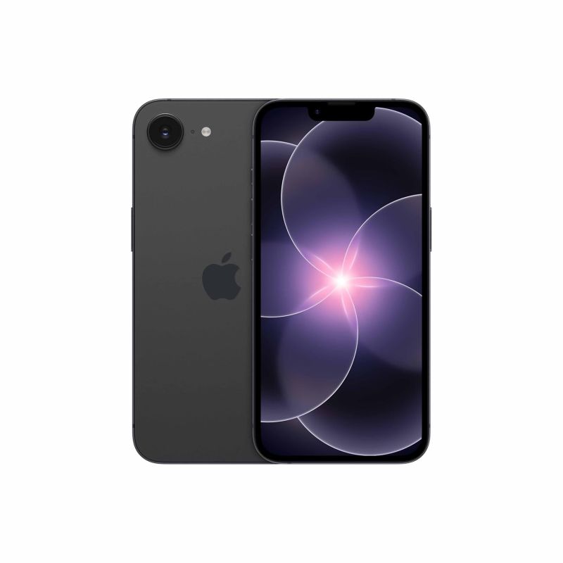 iPhone 17e 256 GB: 15.40 cm (6.1″) Super Retina XDR Display, A19 Chip, All-Day Battery Life, 48MP Fusion Camera, 256GB Starting Storage; Black - image 1 of 1
