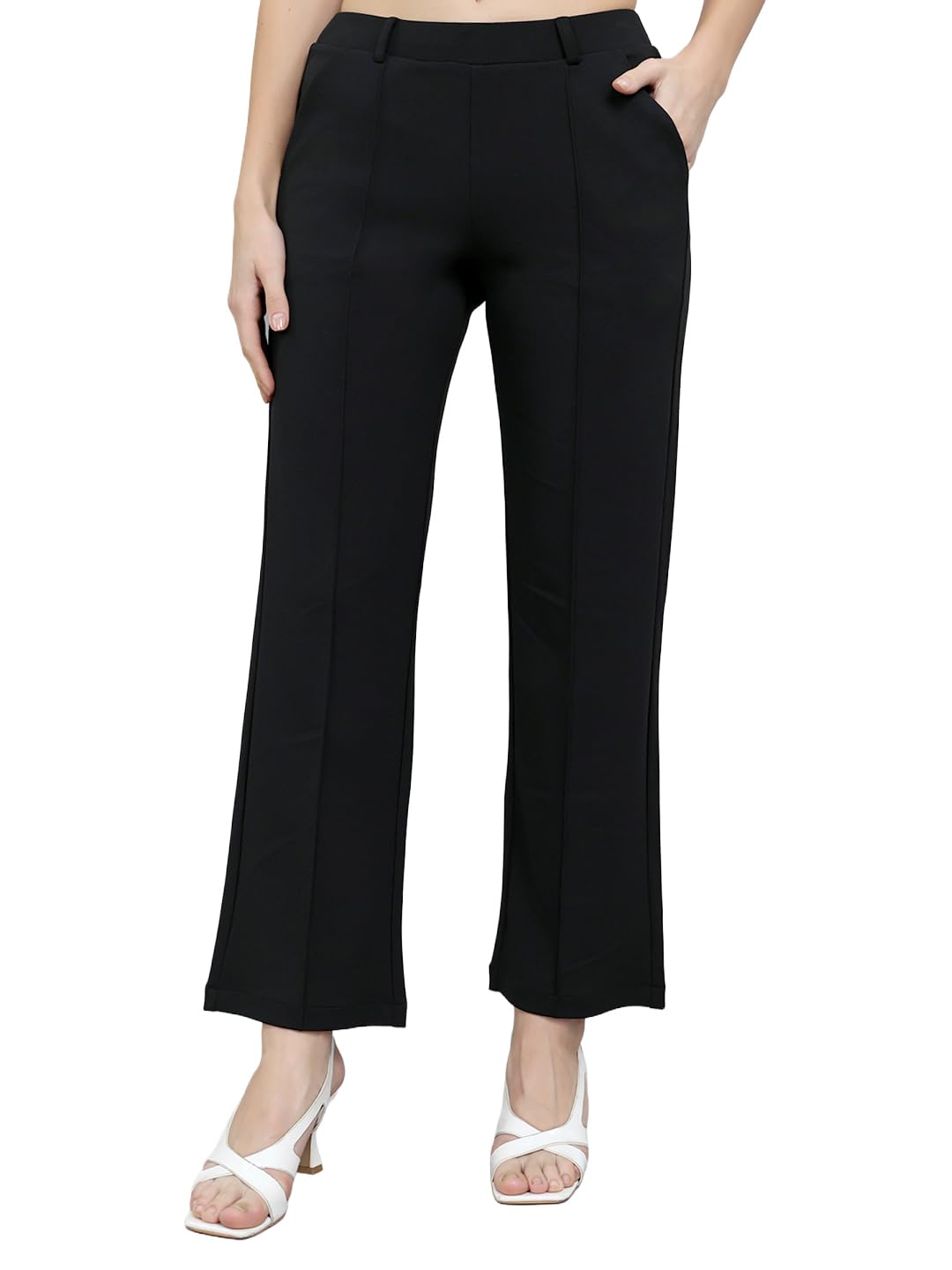 Women Regular Fit Jegging |Mid Rise Yoga Track Pants Stretchable Gym Ankle Length Legging Tights|Versatile and Stylish Women's Sports Pants (Pack of 1)