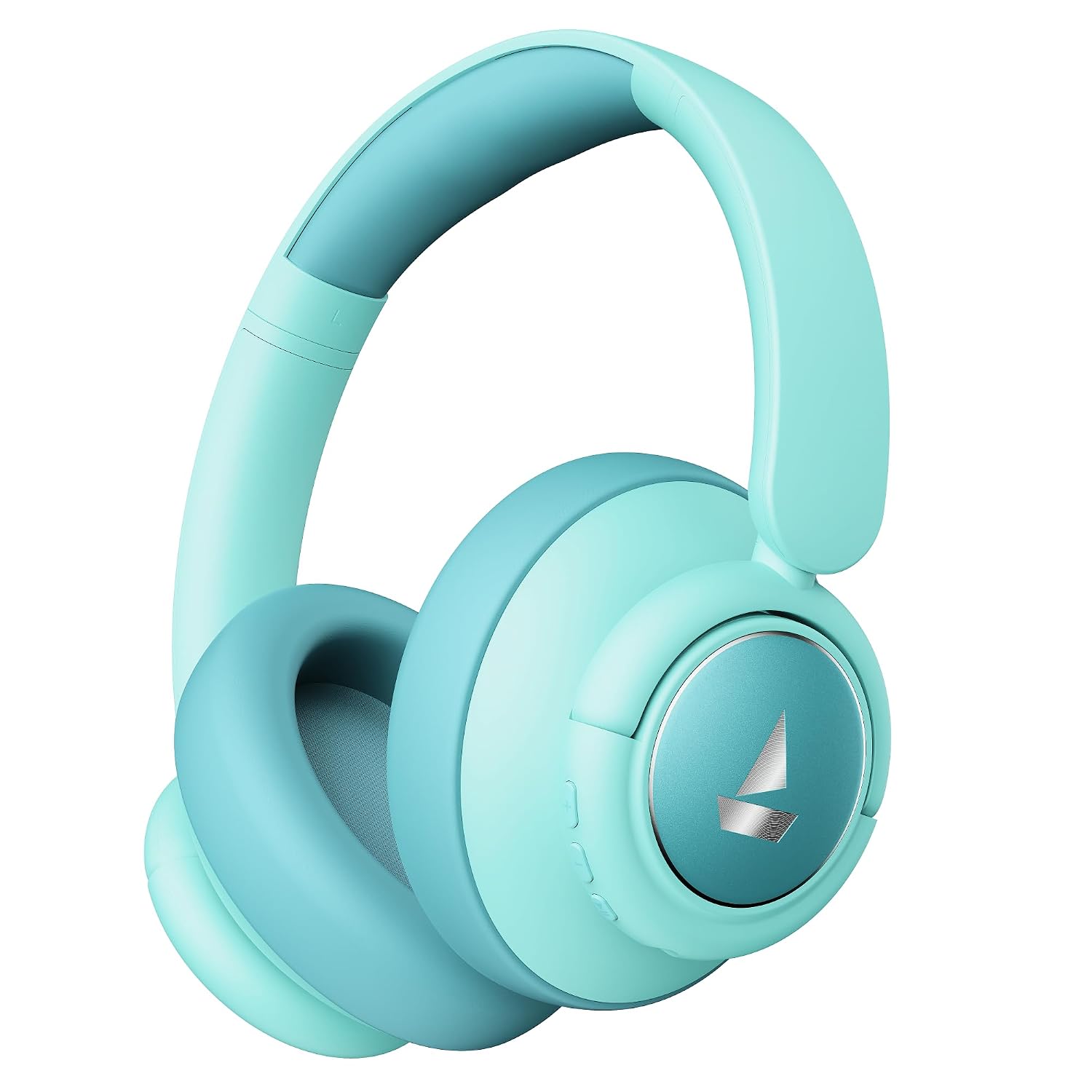 2026 Launch Rockerz Plus 450 ANC w/ 40dB Hybrid ANC, Spatial Audio, 80H Battery, ENx™ Tech, (~40ms) Beast™ Mode, Voice Assistant, ASAP™ Charge, BTv6.0, Wireless Headphones with Mic (Aqua Blue)