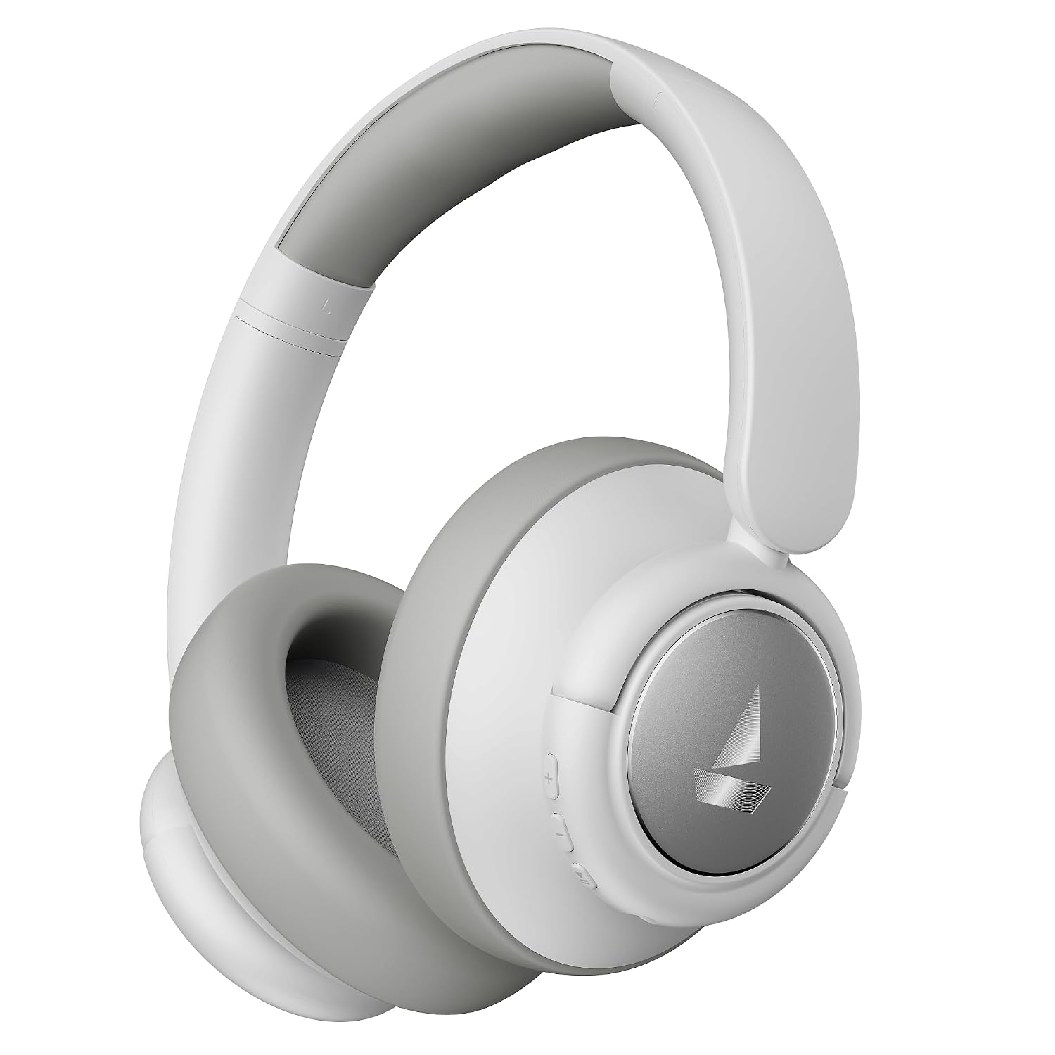 2026 Launch Rockerz Plus 450 ANC w/ 40dB Hybrid ANC, Spatial Audio, 80H Battery, ENx™ Tech, (~40ms) Beast™ Mode, Voice Assistant, ASAP™ Charge, BTv6.0, Wireless Headphones with Mic (White Sabre)