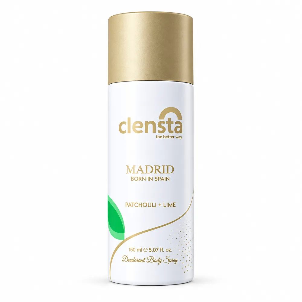 Clensta Premium Deodorant Men's Combo Pack (Milan, Rome, Madrid & Barcelona) - Spray (150 ml) thumbnail 5